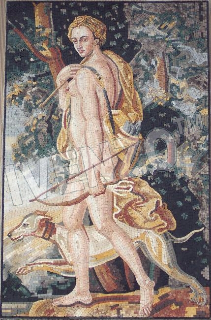 Mosaico FK001 Diana - Diosa de la luna y la caza