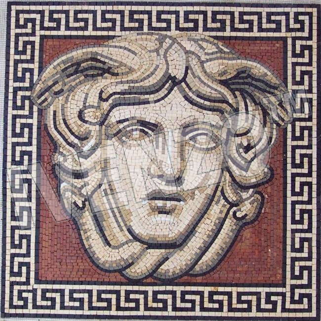 Mosaico FK002 Medusa Rondanini, Phidias 440 AC