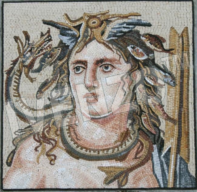 Mosaico FK003 Tetis (Thetys) Diosa del mar