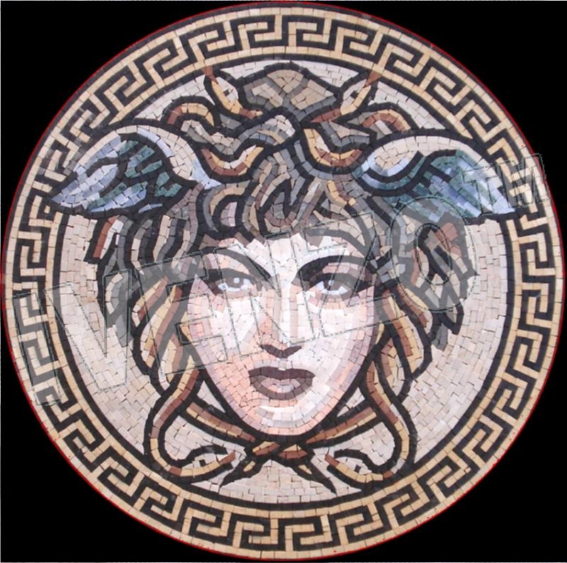 Mosaico FK007 Medusa de IVENZO