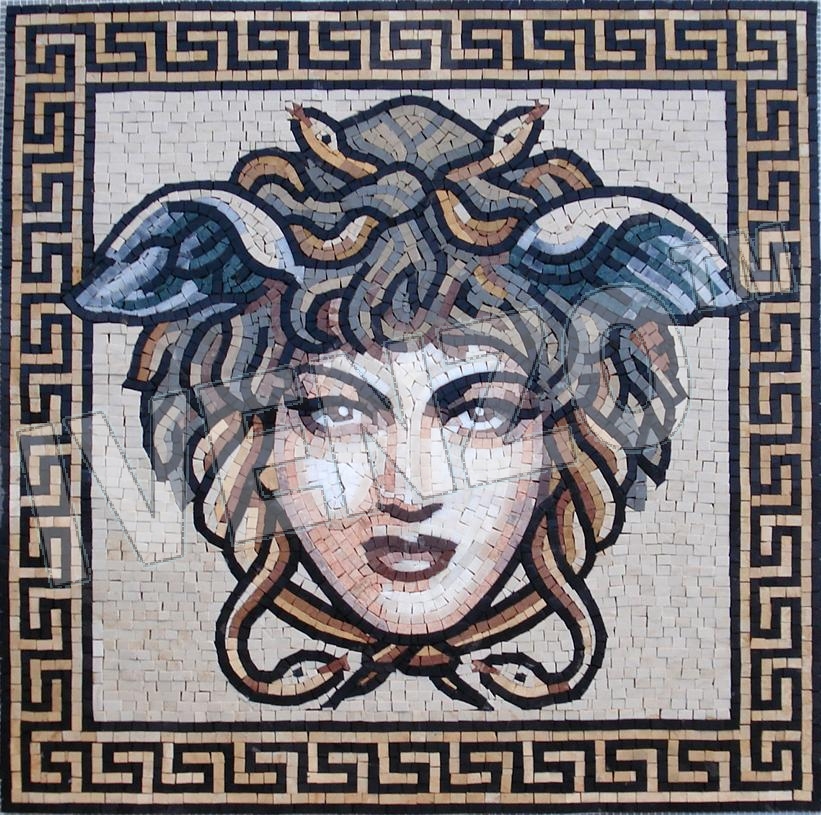 Mosaico FK008 Medusa de IVENZO