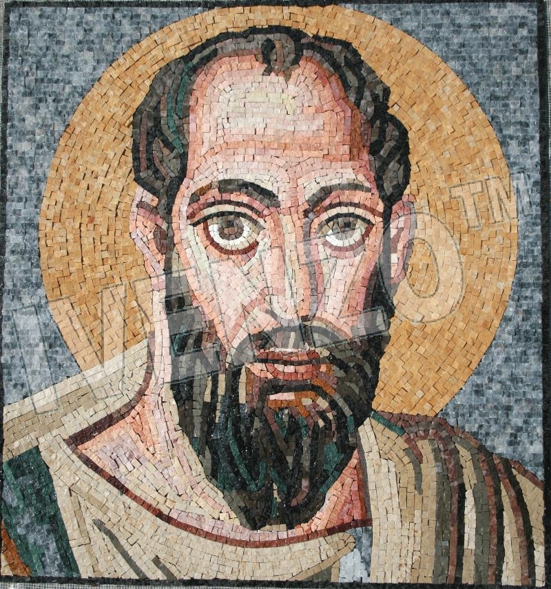 Mosaico FK071 Apóstol Pablo en Ravenna