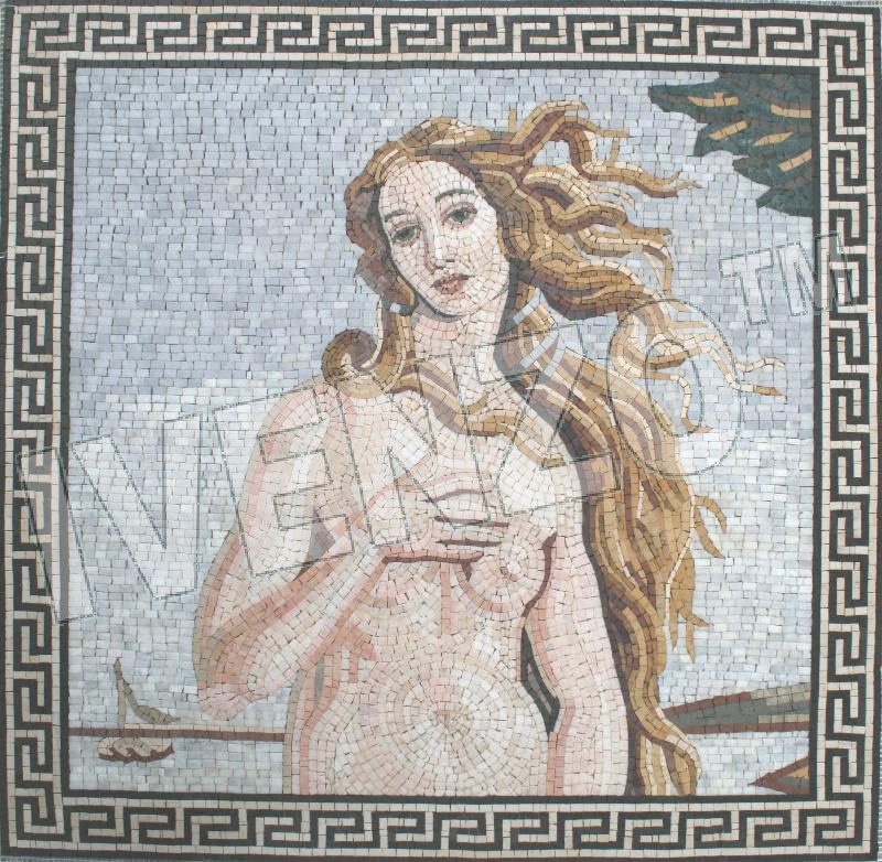 Mosaico FK091 Botticelli: El nacimiento de Venus
