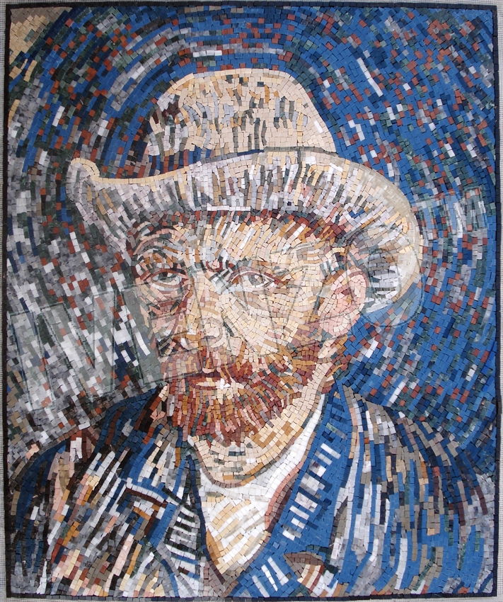 Mosaico FK111 van Gogh: Autorretrato
