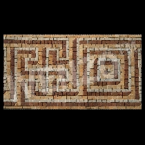 Mosaico bordura de Pompeya