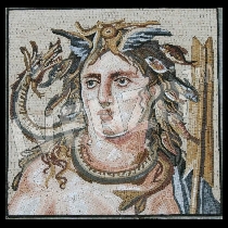 Mosaico Tetis (Thetys) Diosa del mar