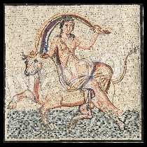 Mosaico Júpiter secuestrado Europa