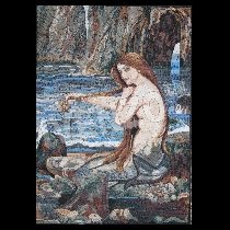 Mosaico Waterhouse: Sirena