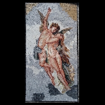 Mosaico Bouguereau: Psique y Cupido