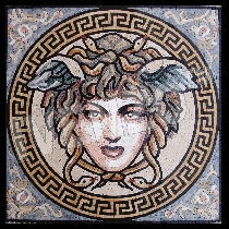 Mosaico Medusa de IVENZO