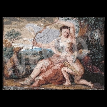 Mosaico Batoni: Diana y Cupido