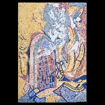 Mosaico arte abstracto