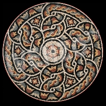 Mosaico medallón romano