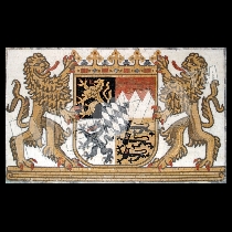 Mosaico Escudo de Armas Baviera